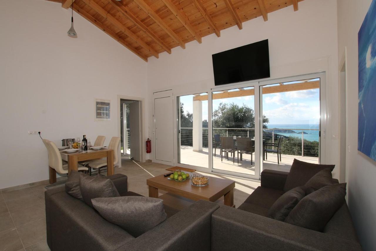 Sunset Sea View Villa 3 Agios Georgios Pagon Eksteriør bilde