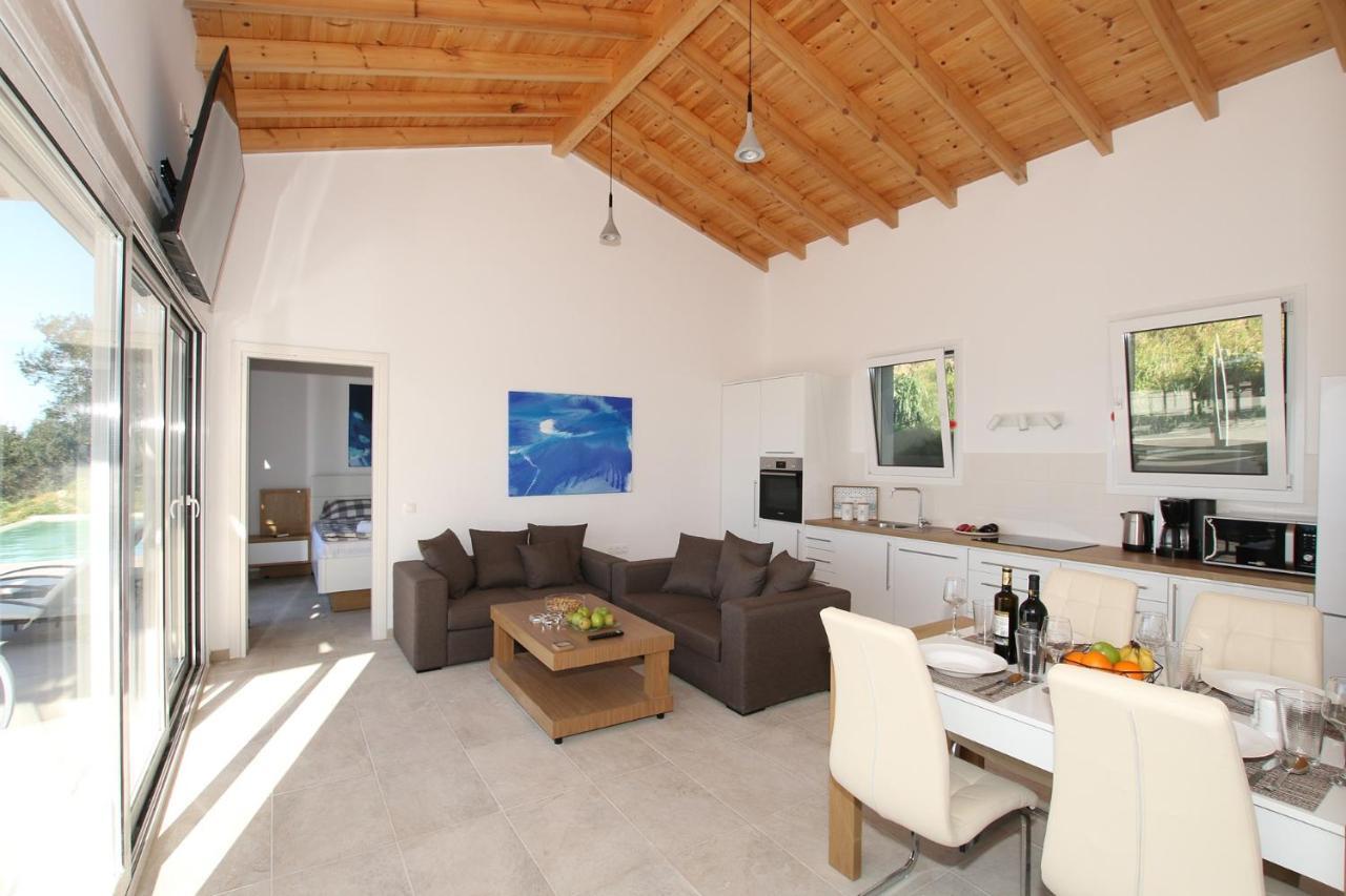 Sunset Sea View Villa 3 Agios Georgios Pagon Eksteriør bilde