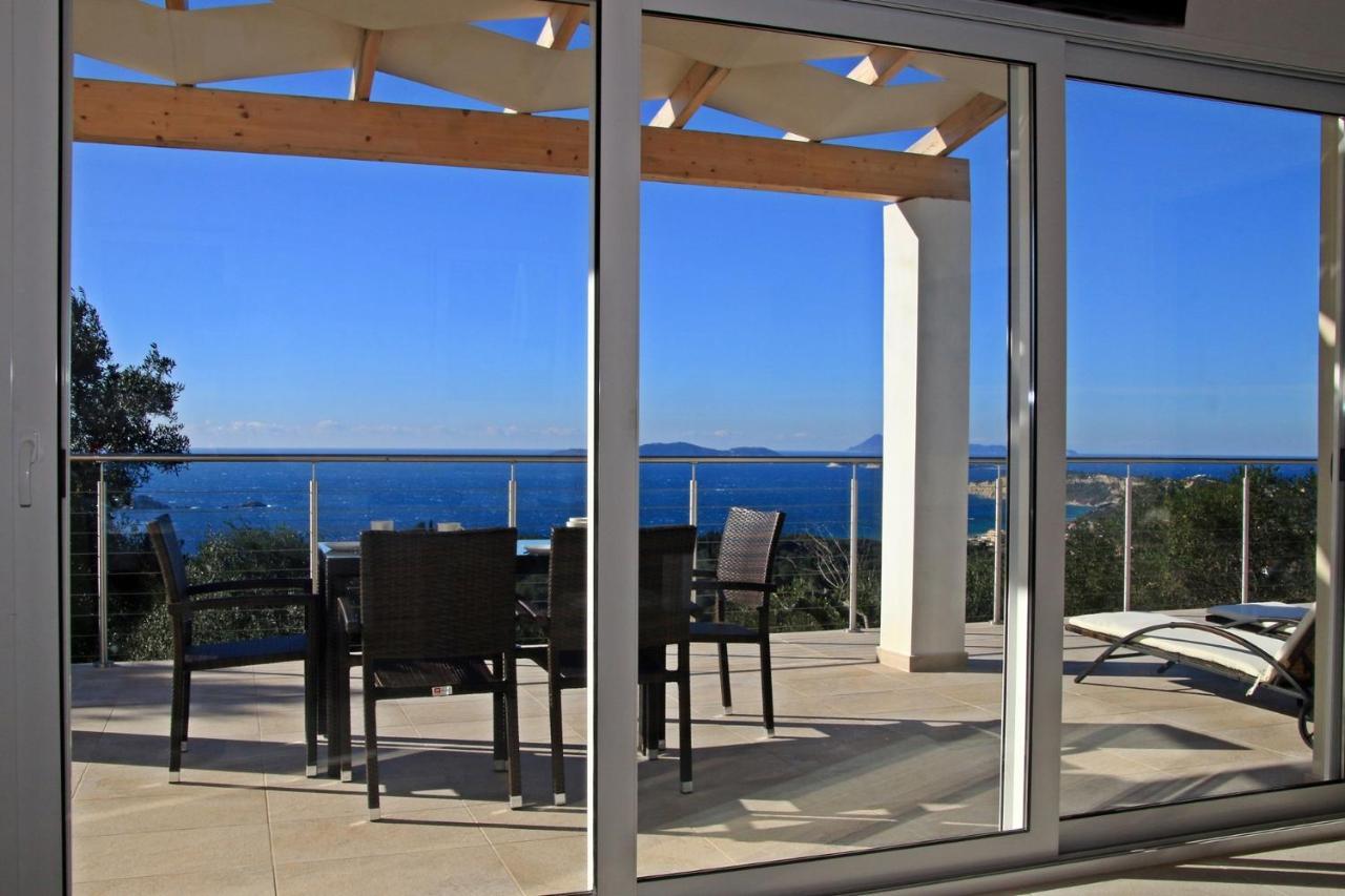 Sunset Sea View Villa 3 Agios Georgios Pagon Eksteriør bilde