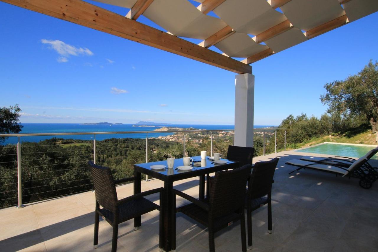 Sunset Sea View Villa 3 Agios Georgios Pagon Eksteriør bilde