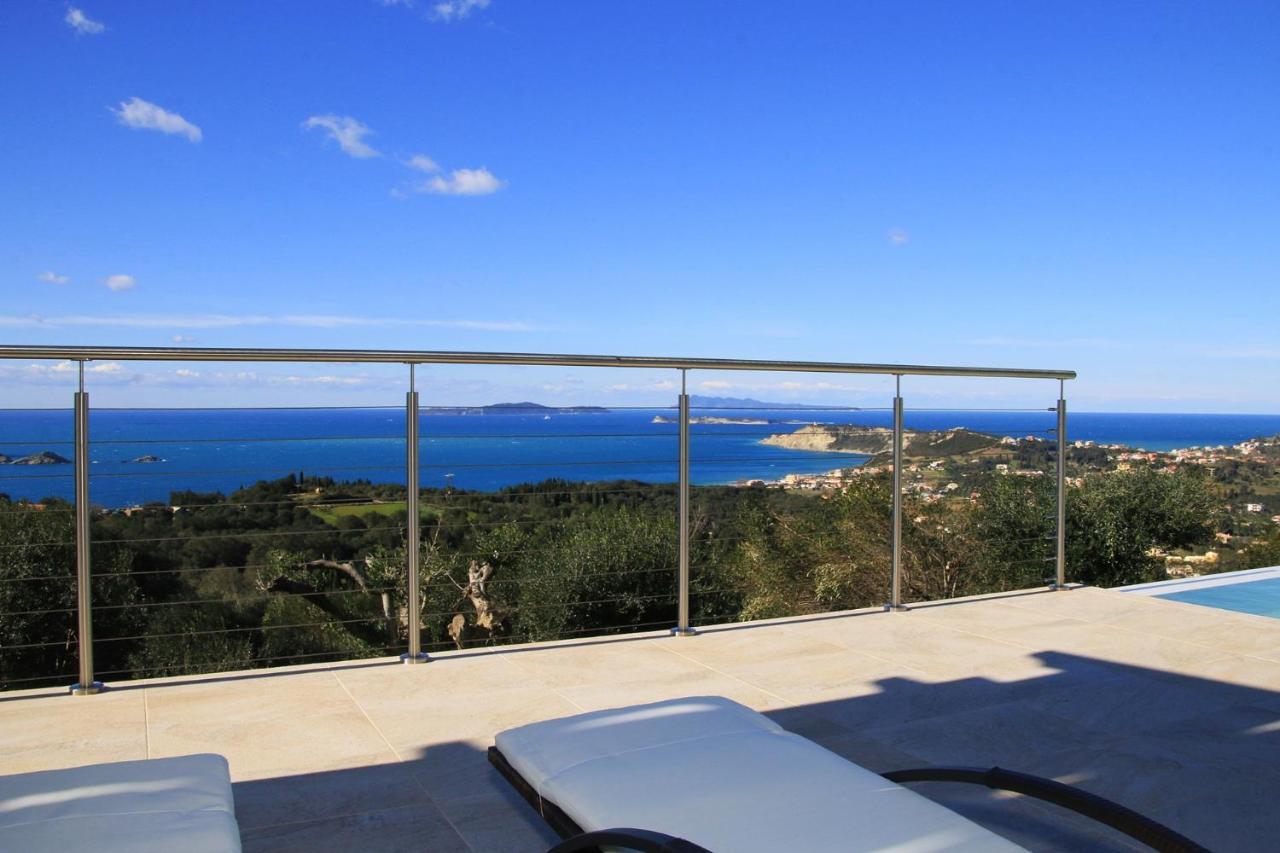 Sunset Sea View Villa 3 Agios Georgios Pagon Eksteriør bilde