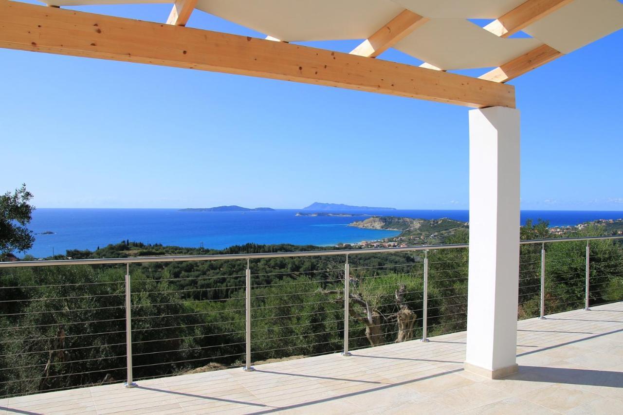 Sunset Sea View Villa 3 Agios Georgios Pagon Eksteriør bilde