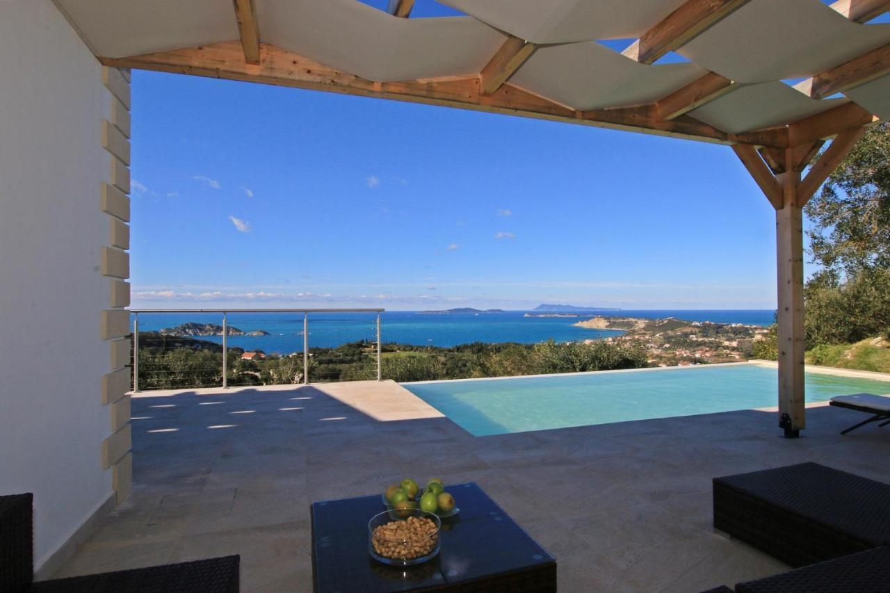 Sunset Sea View Villa 3 Agios Georgios Pagon Eksteriør bilde