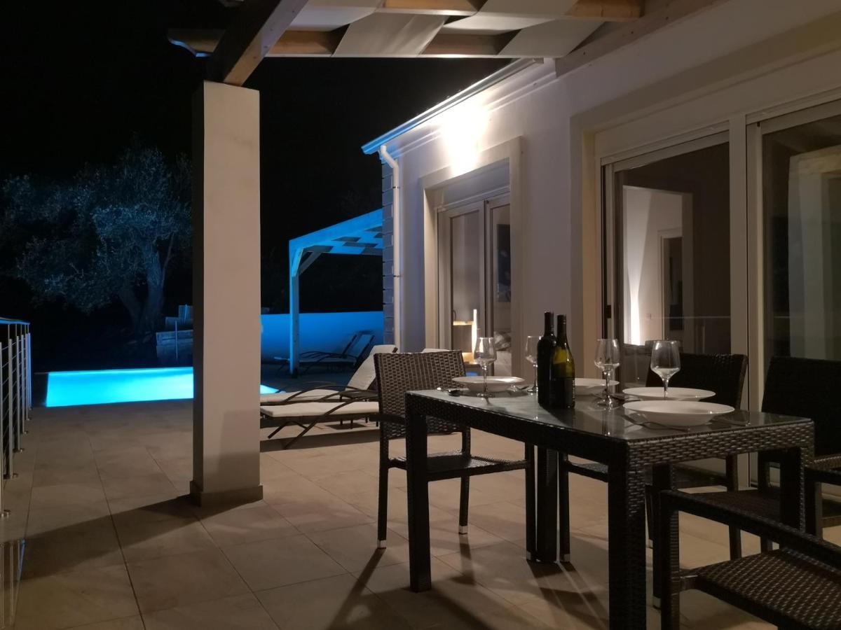 Sunset Sea View Villa 3 Agios Georgios Pagon Eksteriør bilde
